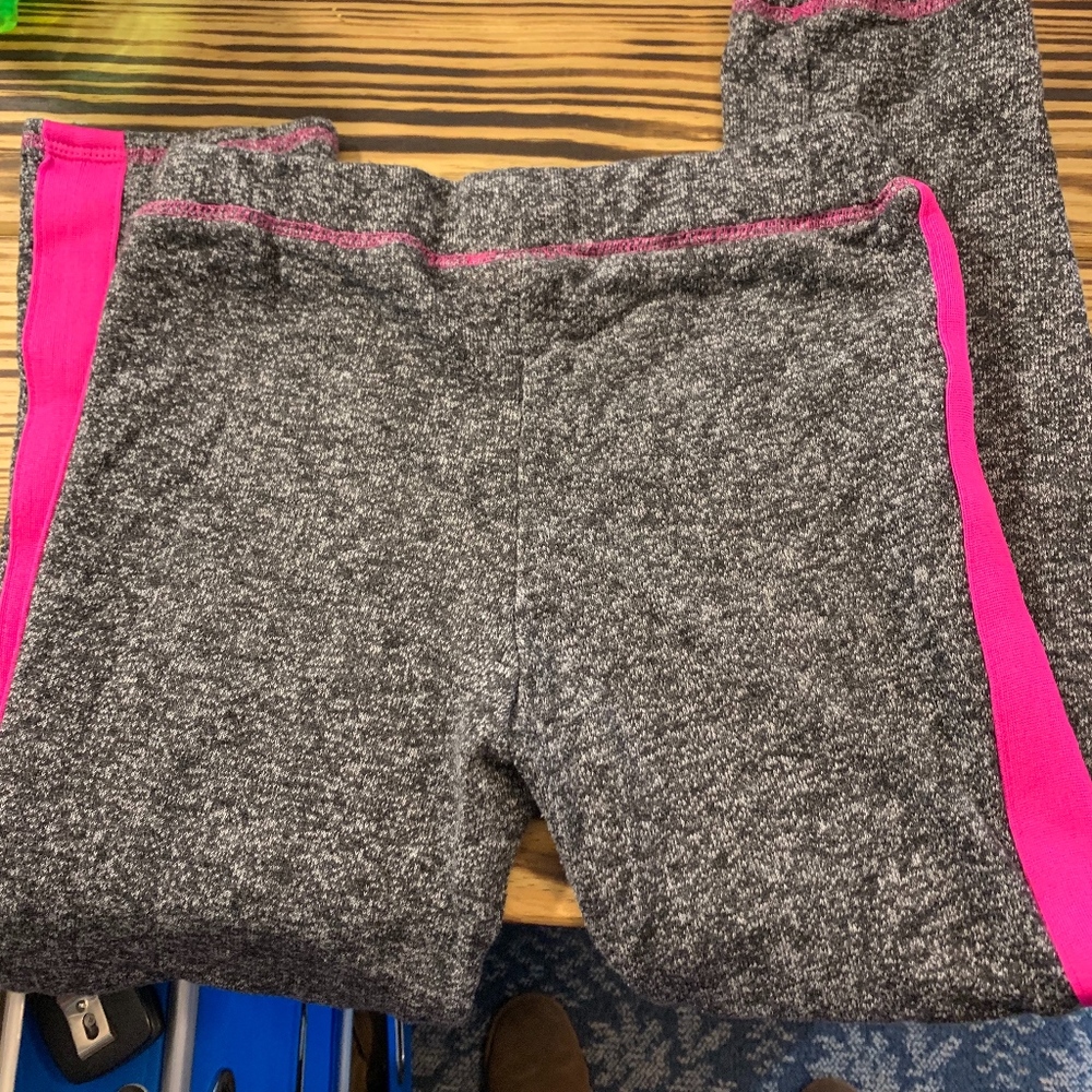 Derek Heart Girl gray/pink lounge pants - Picture 2 of 4